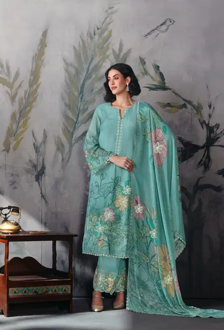 Pyaar By Kimora Heer Masleen Surat Designer Salwar Suits Wholesale Market